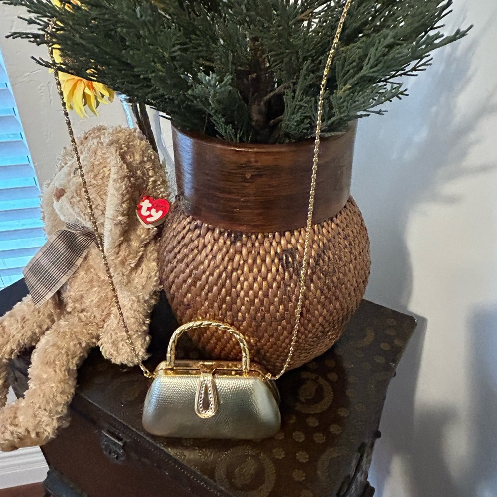 Elegant Gold Mini Bag